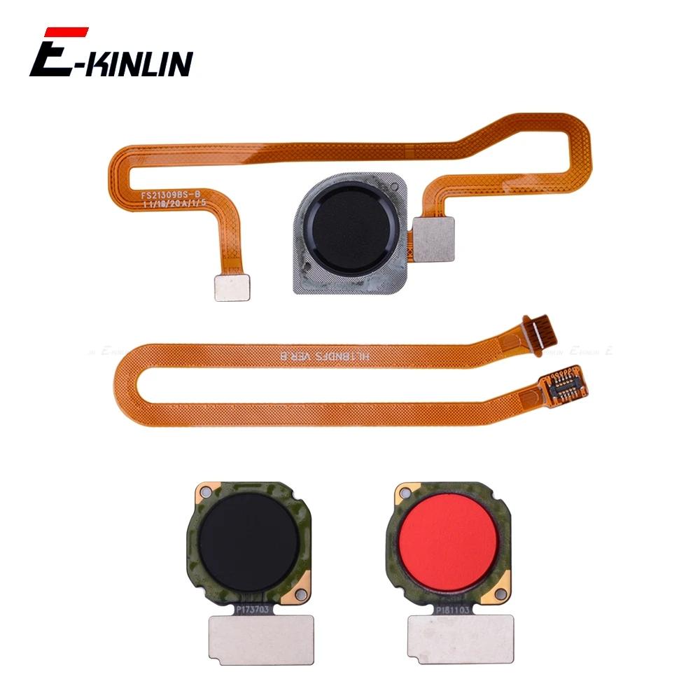 

Home Button Touch ID Fingerprint Connector Sensor Menu Button Connection Flex Cable Ribbon For HuaWei Honor Play 7X 7C 7A Pro