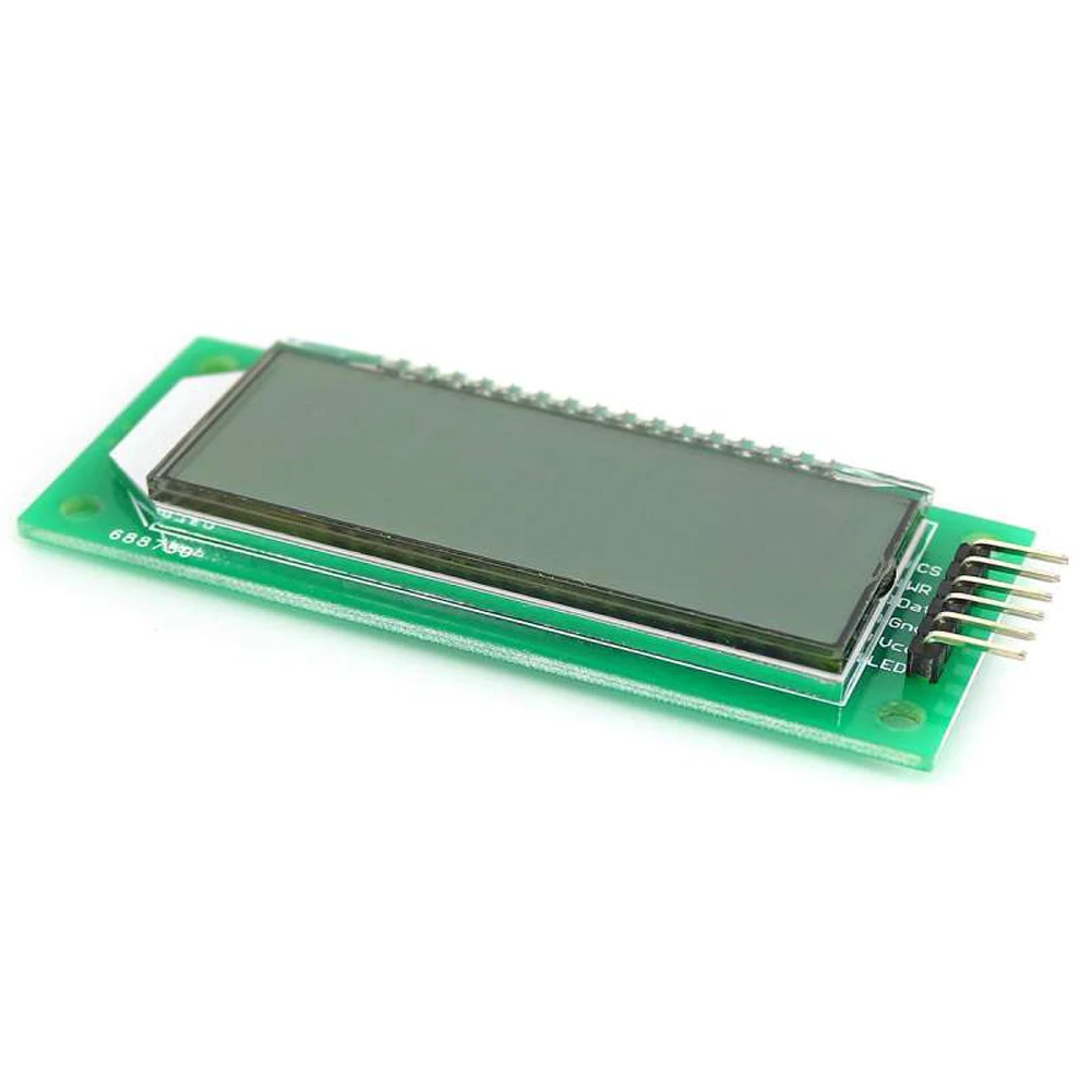 OPEN-SMART 2.4inch 2.4”6-Digit 7 Segment LCD Display Module with White/Blue/Green Backlight 3 Colors Available for Arduino