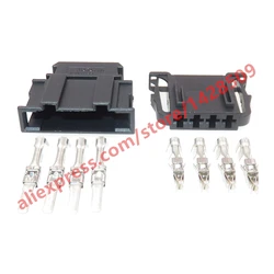 1 Set 4 Pin Automotive Turn Light Tail Lamp Audio Wire Harness Connector 4D0 972 704 Male Female Socket 1-9290597-1 191972714