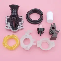 Intake Manifold Pipe Flange Wall Control Kit For Husqvarna 445 445E 450 450E Chainsaw 544082301 Fuel Filter Line Hose