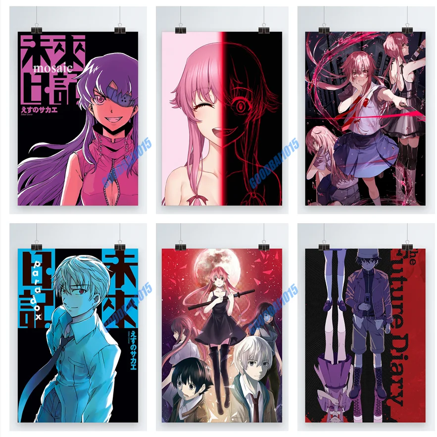 Diy Diamond Painting Future Diary Diamond Mosaic Home Decor 5d Embroidery Cross Stitch Kits Diamond Art Anime