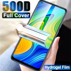 Full Cover Hydrogel Film For Redmi Note 9 Screen Protector For Redmi Note 9 9S 7 X3 Glass For Xiaomi Redmi Note 9 Glass