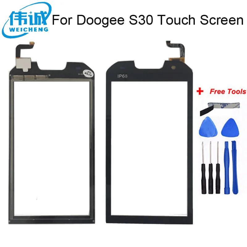 5.0'' Tested Well 100% Original For Doogee S30 Sensor Touch Screen Digitizer Glass Replacement Doogee S30 Free Tools