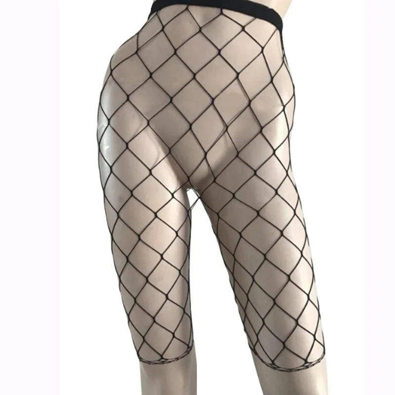 Short Fishnet Stockings Black Sexy Women\'s Short Fishnet Stockings Fish Net Pantyhose Mesh Stockings Lingerie Half Short