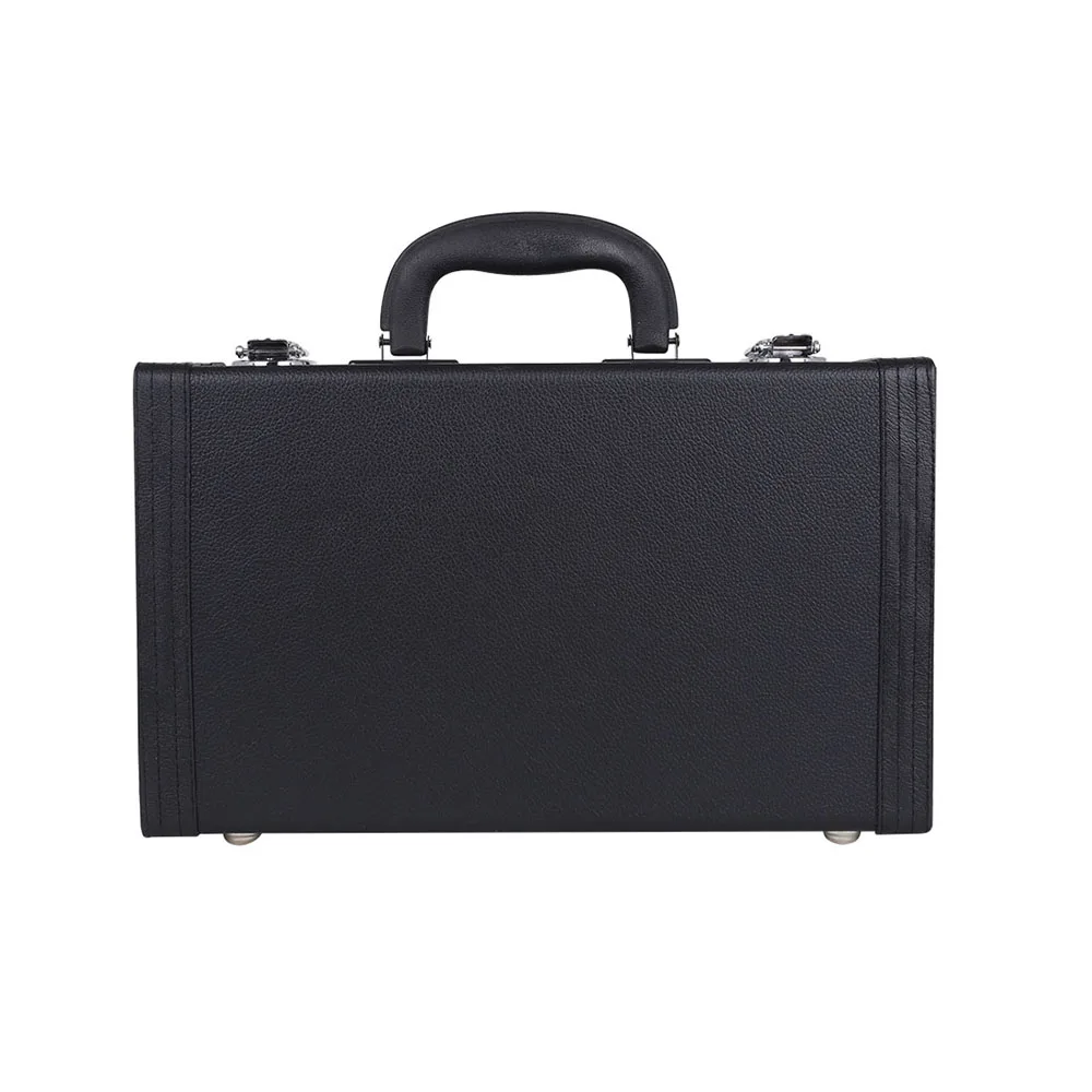 Clarinet Case Box Gig Bag Black PU Leather Case Padded High Quality Woodwind Instrument Clarinet Klarnet Protection Accessories