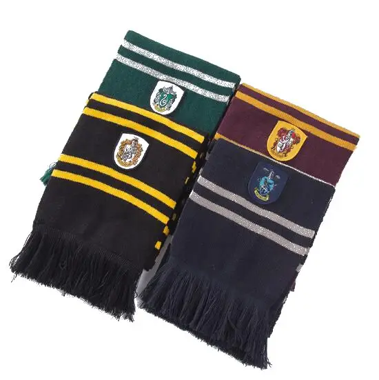 Movie Child&adult Potter Necklace Hermione Harry School Hats Scarf Tie gloves Cosplay Women Men Halloween New Year Gift Hot Sale