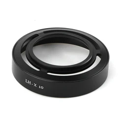 Pixco LH-X10 Bayonet Mount Lens Hood Suit For FUJIFILM Fine Pix X10/Canon Camera