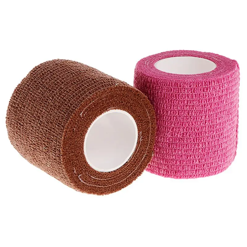 5cm Disposable Tattoo Self-adhesive Elastic Grip Bandage Wrap Sport Tape