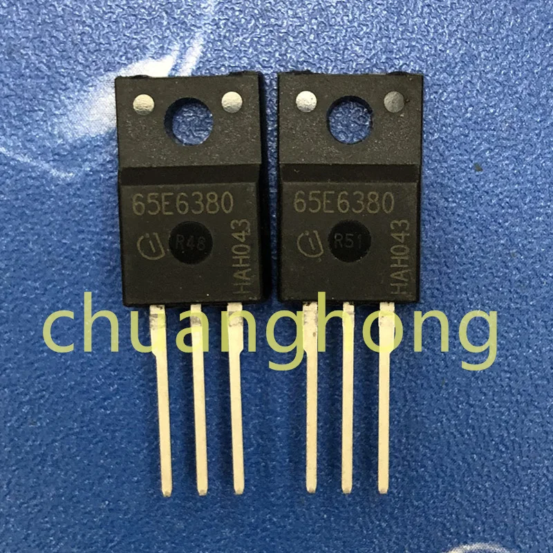 1pcs/lot Power triode 65E6380 10.6A 650V  new field effect transistor TO-220F IPA65R380E6