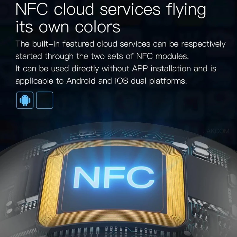 R4 Smart Ring Wasserdichte Staubdicht Fallproof Smart Ring für Windows NFC Handy Multifunktions Magie Finger Ring