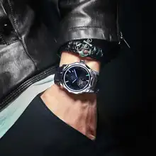 Winner Blue Ocean Men's Skeleton Watch #4