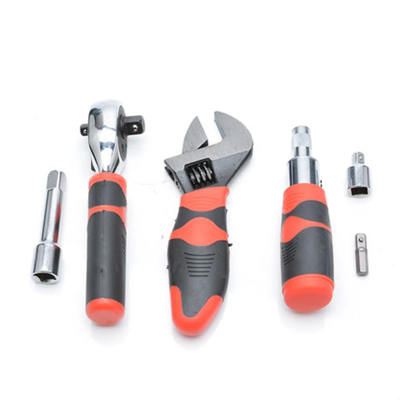 

Набор для ремонта машины, набор отверток с храповым механизмом, 45 шт./компл., набор для быстрого ремонта машины, комбинация отверток с храповым механизмом