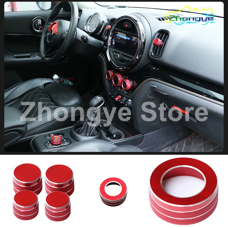 

Car Aluminum Alloy Interior Radio Air Outlet Air Conditioning Adjustment Knob Modification For MINI Cooper F54 F55 F56 F57 F60