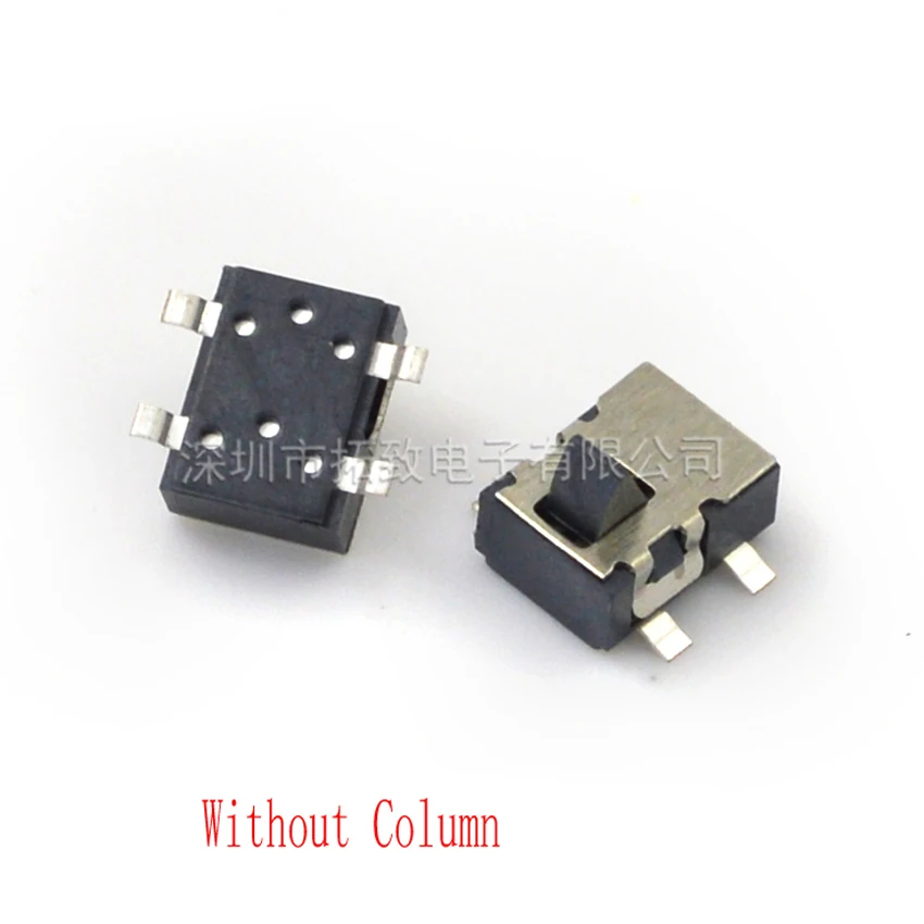 100PCS/Lot  KW-103 SMT Micro-Motion Limit Push Button Switch Reset Detection 4P 4Pin