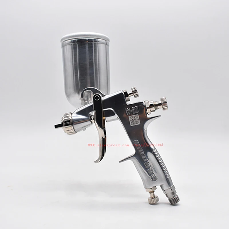 Mini Repair Pistol W-80 Spray Gun Gravity Feed 1.0mm nozzle 200ml car repair mini spray gun