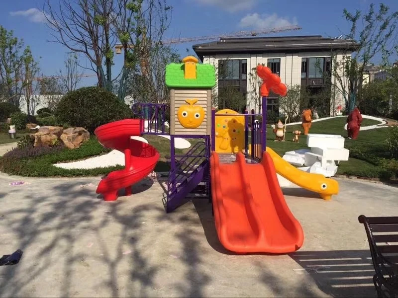 kids toy slide baby outdoor games swing kindergarten sets children's plastic child children playground indoor garden large A14