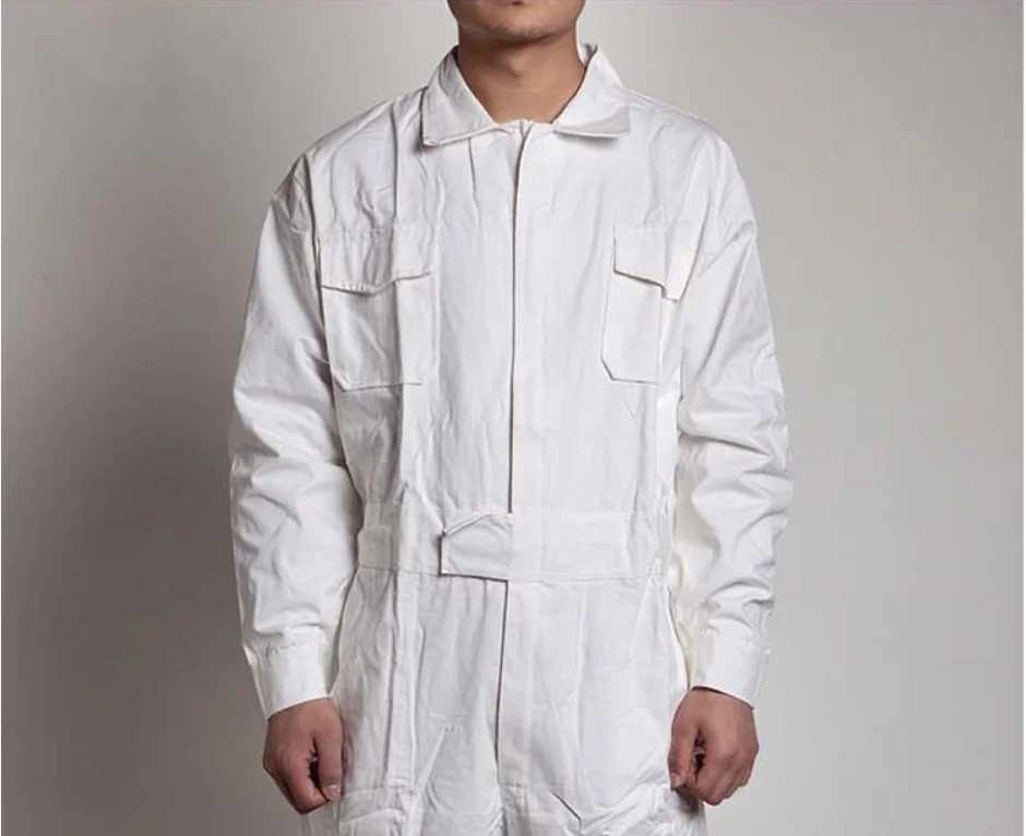 Men Cotton Work Overall Worker Uniform Overol Hombre Coverall Welder Suit Workshop Overall Car Mechanic Jumpsuit Ropa De Trabajo