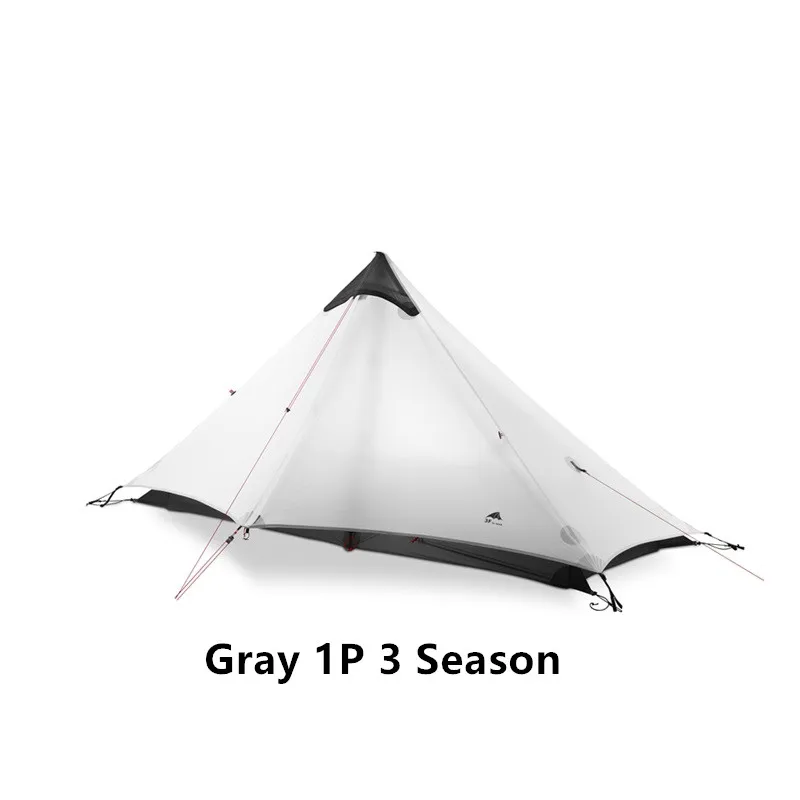 2021 New Version 230cm 3F UL GEAR Lanshan 1 Ultralight Camping 3/4