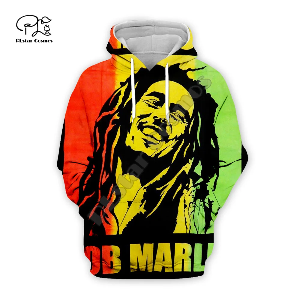 

Newest Reggae Lion Singer HipHop Legend Bob Marley Funny NewFashion Harajuku 3DPrint Men/Women Autumn Pullover Casual Hoodies B6