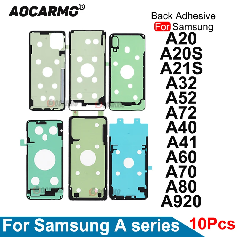 Do Samsung Galaxy A20 A20S A21S A30S A32 A40 A41 A50 A51 A52 A60 A70 A71 A80 A920 Naklejka na tylną obudowę drzwi