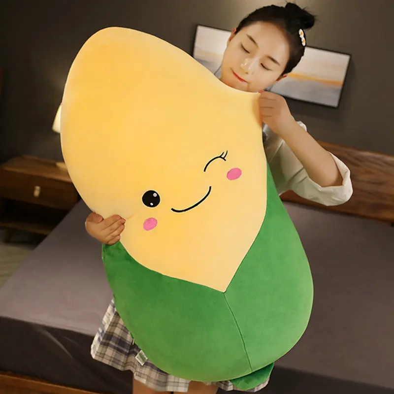 Soft Fresh Maize Plush Toy Stuffed Crop Grilled Doll Simulation Pillow Sleeping Cushion Pepper Eggplant Gift