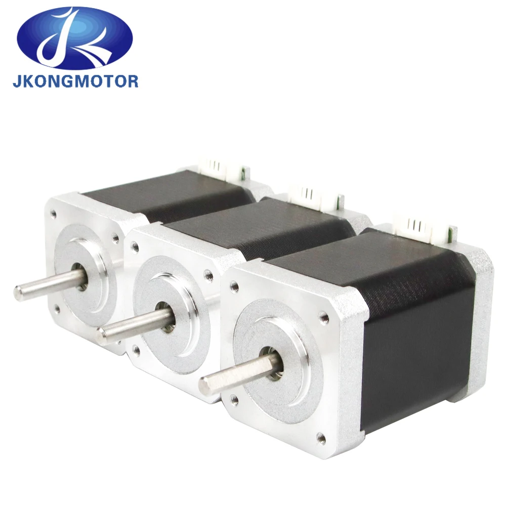 Jkongmotor Nema17 Stepper Motor 1.8deg 1.2A 1.7A 60mm 3D Printer Motor 73N.cm 4-Lead for CNC 3D Printing Robot Arm