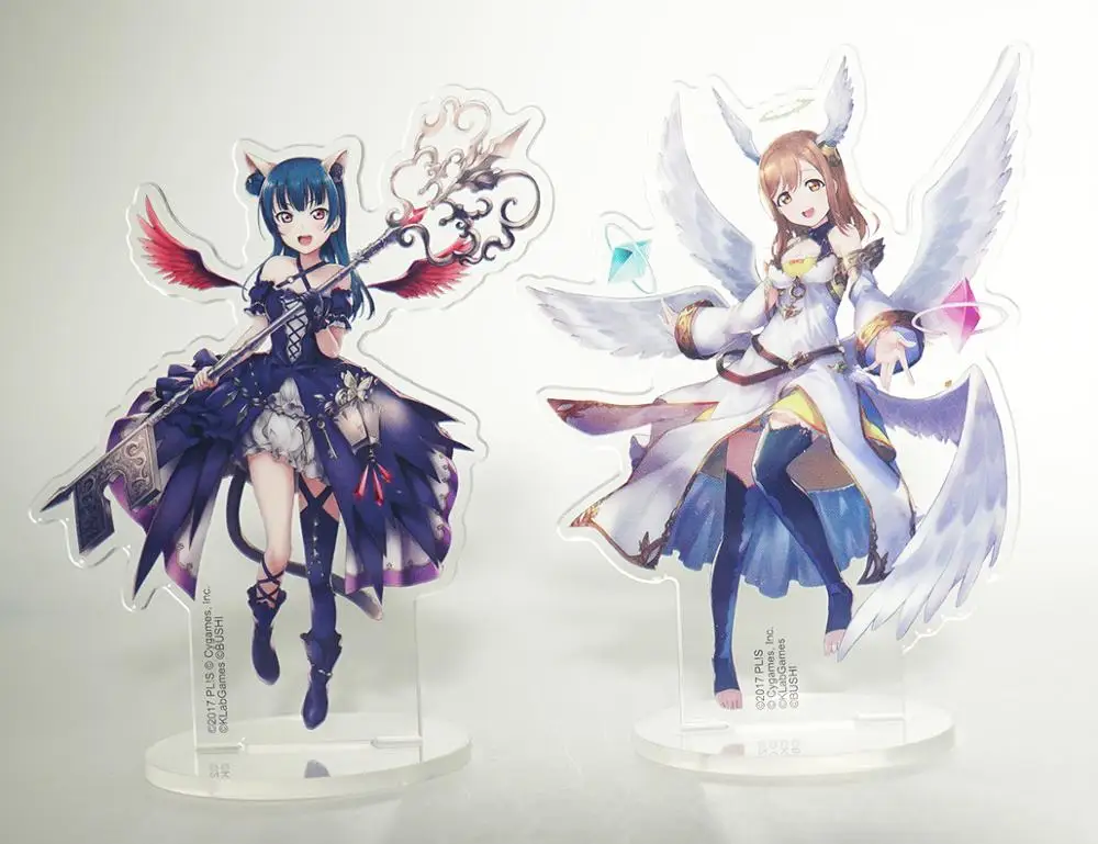 Love Live Lovelive Sunshine Aqours Anime Yoshiko Dia Ruby Riko Kanan Kunikida Hanamaru You Ohara Mari ShadowVerse Acrylic Stand