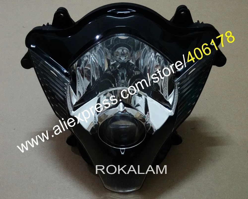 Hot Sales,Motorcycle Headlight Assembly For Suzuki GSX-R600/750 2006 2007 K6 GSXR 600 750 06 07 Front Head Light Lamp Parts Lens