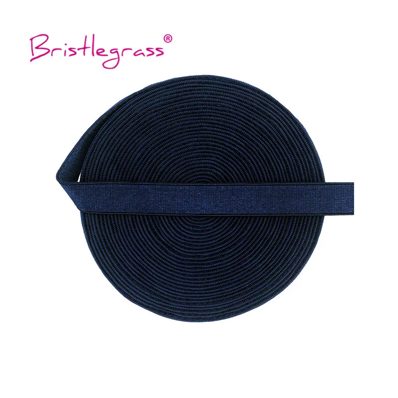 BRISTLEGRASS 2 5 10 Yard 3/8" 10 mm glänzender Nylon-BH-Träger, elastisches Spandex-Satinband, Schulterband, Unterwäsche, Dessous, Nähbesatz – Detail 38