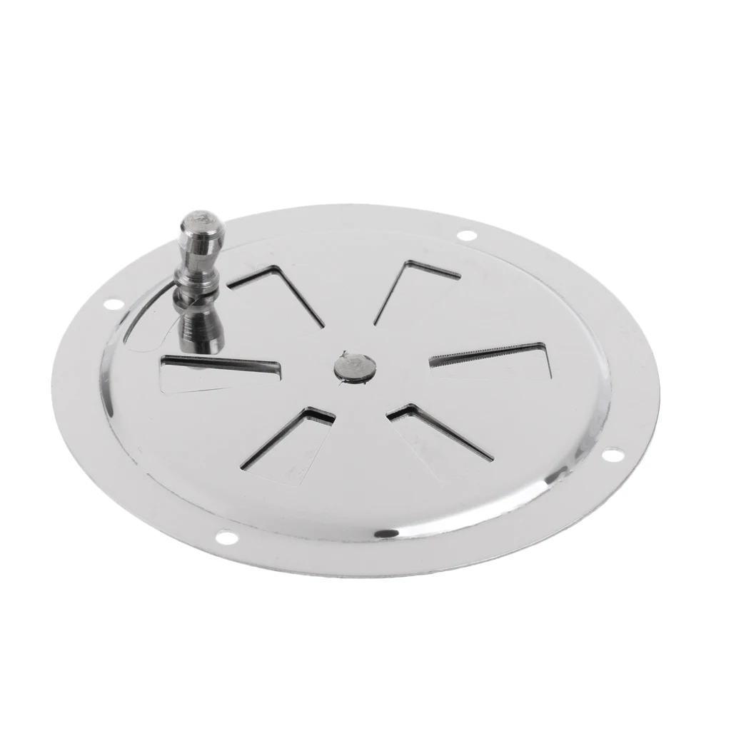 100mm Butterfly Boat Round Louvered Vent Cover Marine Stainless Steel