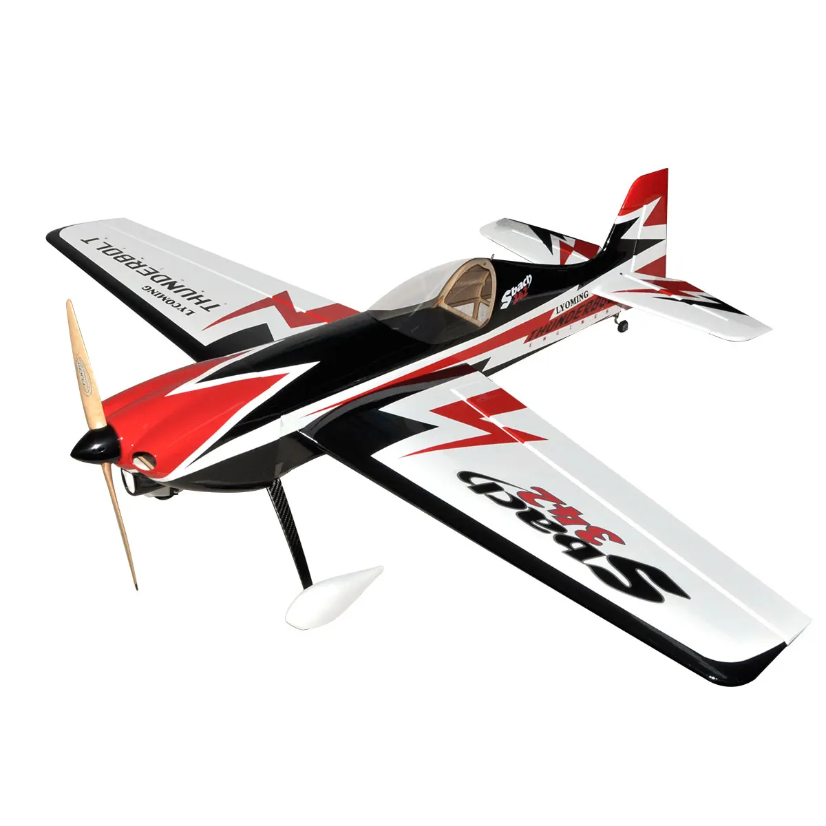 FLIGHT Sbach342 55 inch RC Vliegtuig Romp 3D Fix Wing Houten Model Vliegtuig Frame