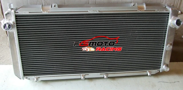 トヨタMr2 MR-2 sw20 3sgte用アルミニウムラジエーターおよびレーシングカーファン,手動mt 1990-1997 90 91 92 93  94 95 96 97 - AliExpress