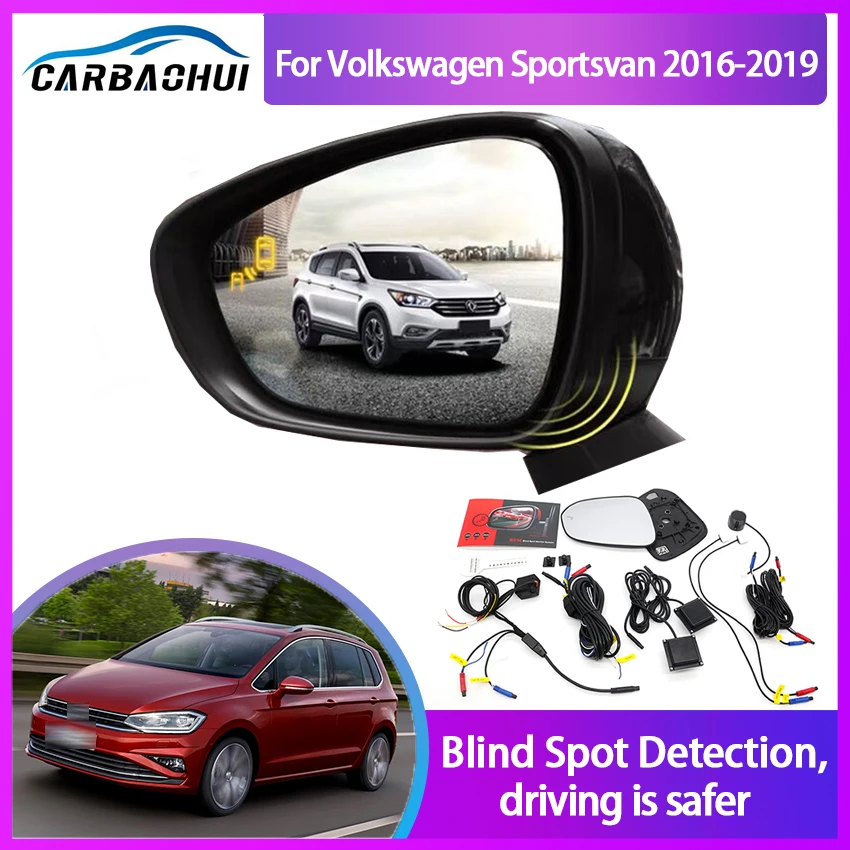 Millimeter Wave Radar Blind Spot Monitoring BSA BSD BSM for Volkswagen Sportsvan 2016-2020 Assist Driving Safety Change Assist