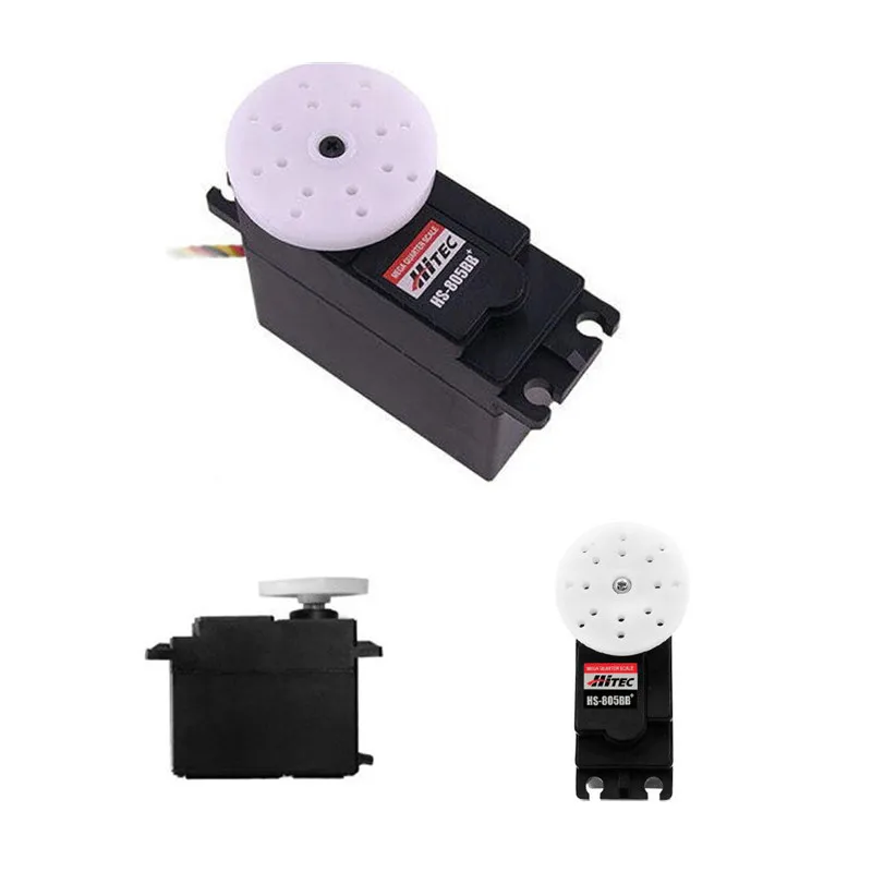 

Original Hitec HS-805BB+ 152g / 24.7 kg / .14 sec major high torque servo / HS-805BB Analog Servo for RC Model Aircraft/Car/Boat