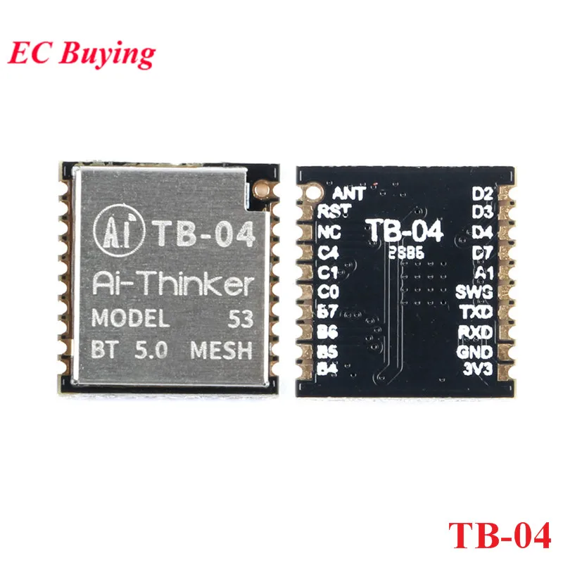 TB-04 Low Energy Bluetooth-compatible BLE 5.0 Light Control Module Board Mesh Networking Transparent Transmission AT Firmware Sm