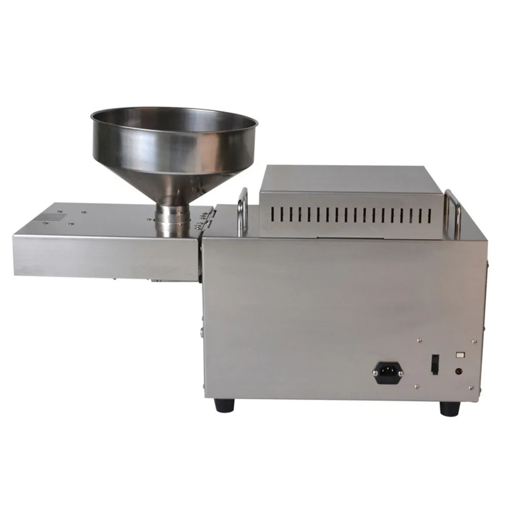 1500W Commercial Oil Presser Intelligent Stainless Steel Oil Pressing Machine Kitchen Appliances Peanut Oil Processing Equipment