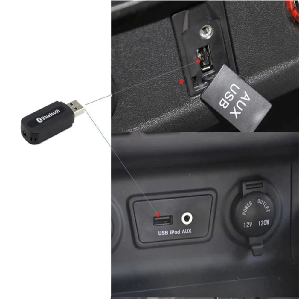 Bluetooth Audio AUX Car Receiver Adapter for DAIHATSU terios sirion yrv charade mira Tesla Roadster Model 3 Model S Model X image 5