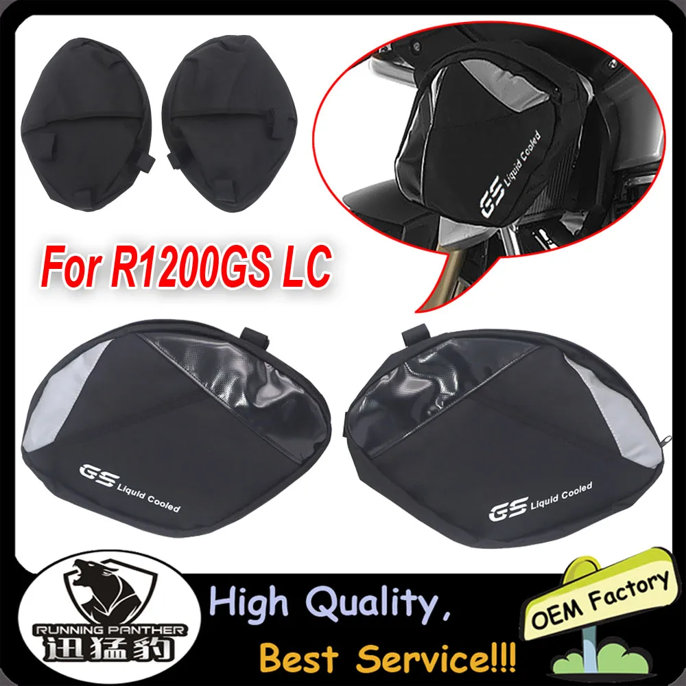 

For BMW R1200GS R1200 GS LC 2013 2014 2015 2016 R1200GS LC Motorcycle Frame Crash Bars Waterproof Bag Tool Placement Travel bags