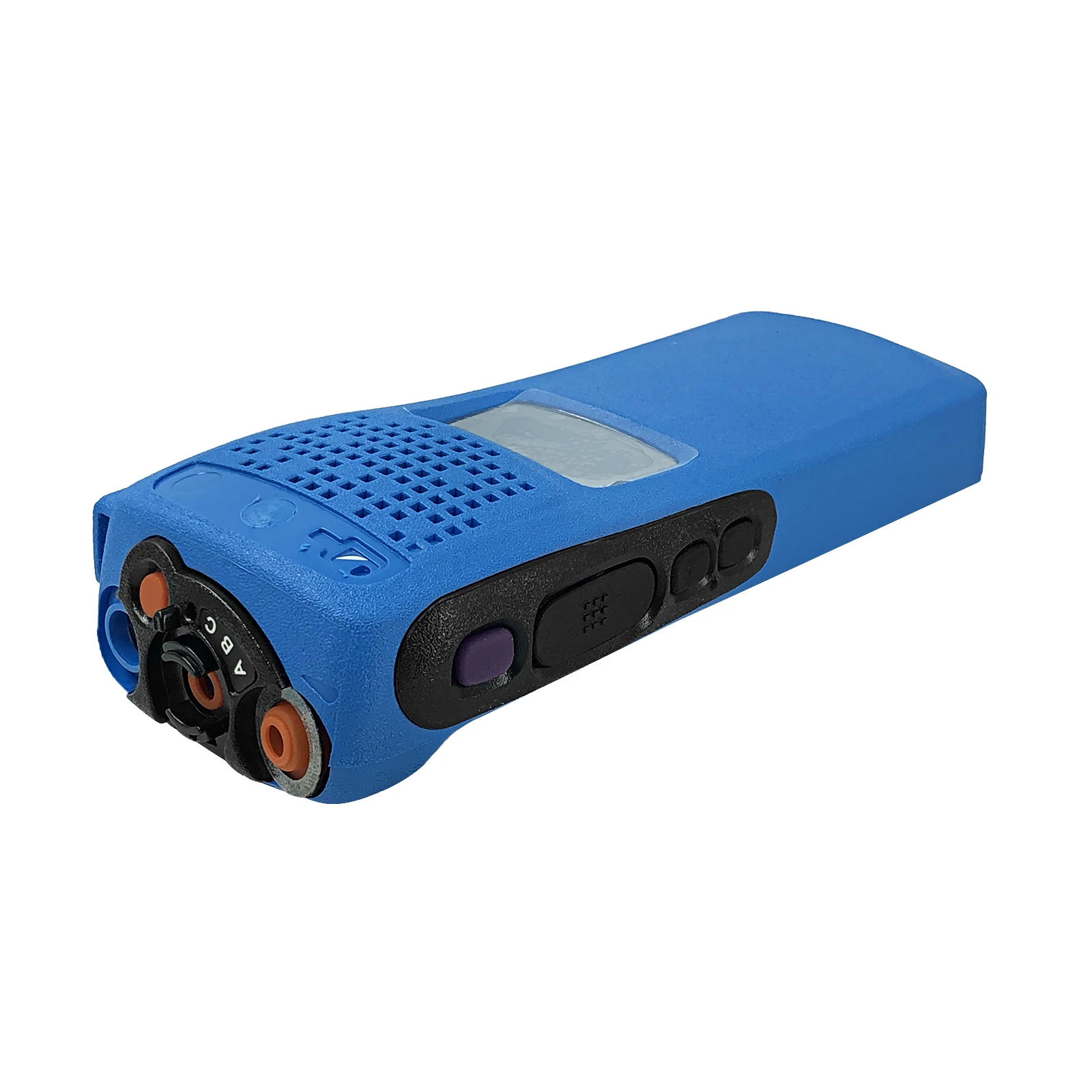 Walkie Talkie Replacement Repair Front Housing Case for XTS1500 XTS2500 Model1.5 XTS2250 Digital Two Way Radio Blue