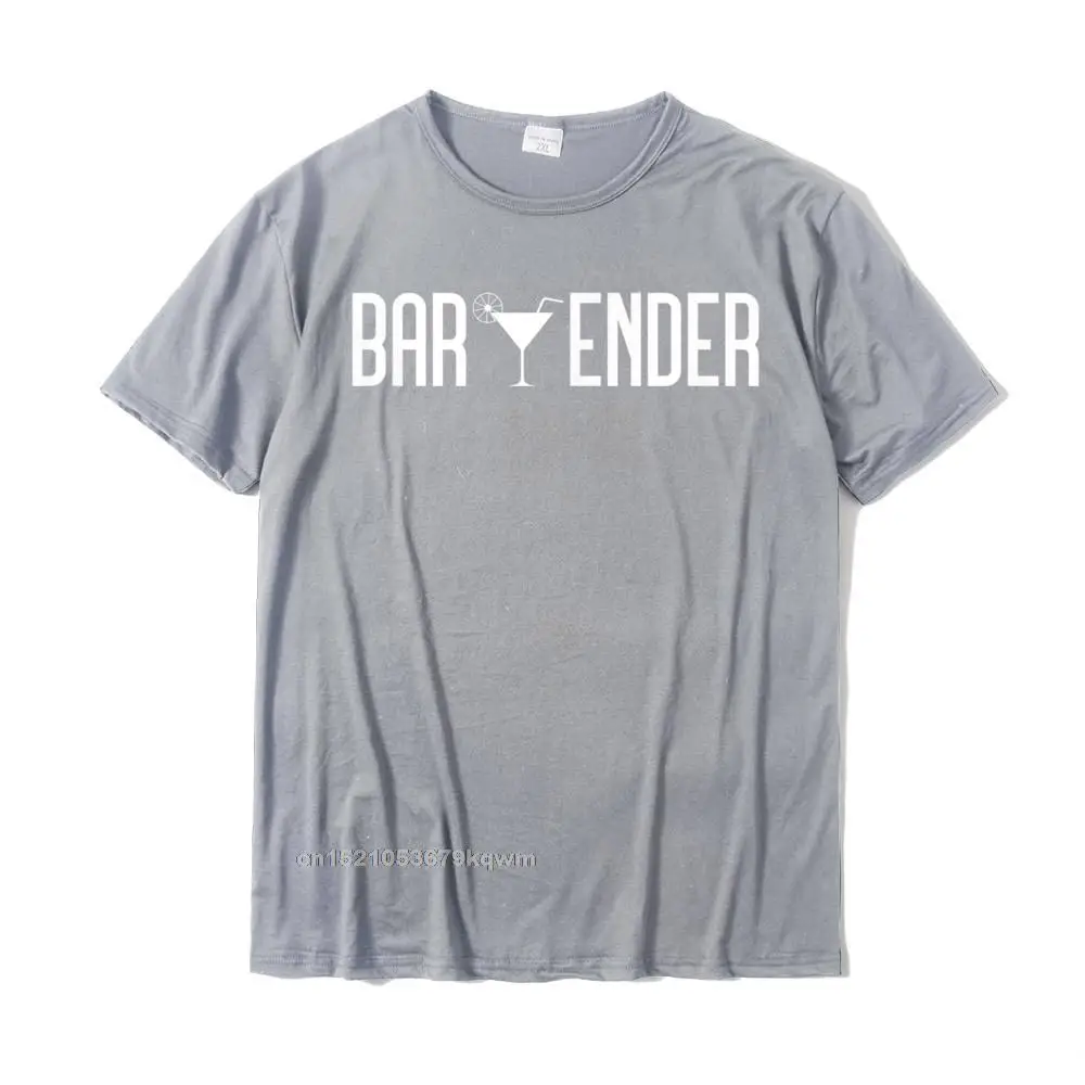 Bartender Bartending T-Shirt Gift For Bartender Street Tops Tees Cotton Man T Shirt Street Funny