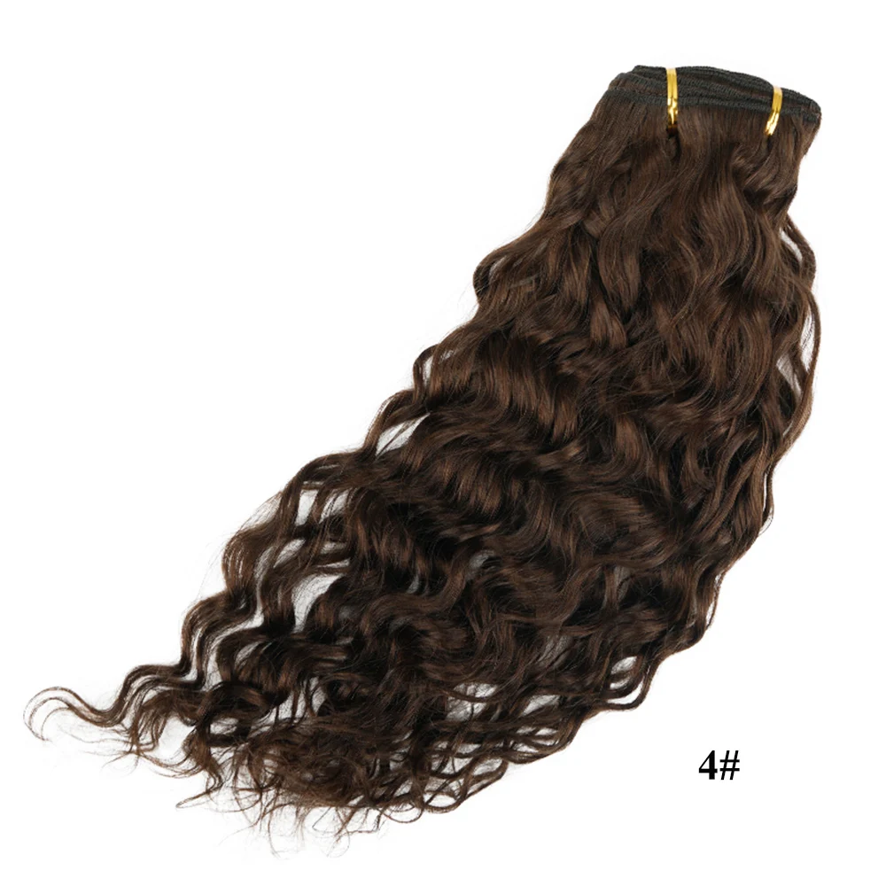 Doreen 120G 140G Real Natuurlijke Krullend Menselijk Haar Clip In Extensions Machine Remy Braziliaanse Haar Golvend Kapsel 7 stks/set Clip Ins