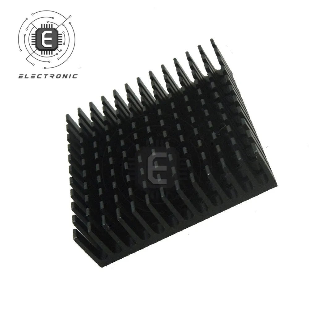 Asli 40X40X11Mm Solid State Hard Disk Aluminium Heat Sink untuk Mengusir LED Power Memory Chip IC Transistor