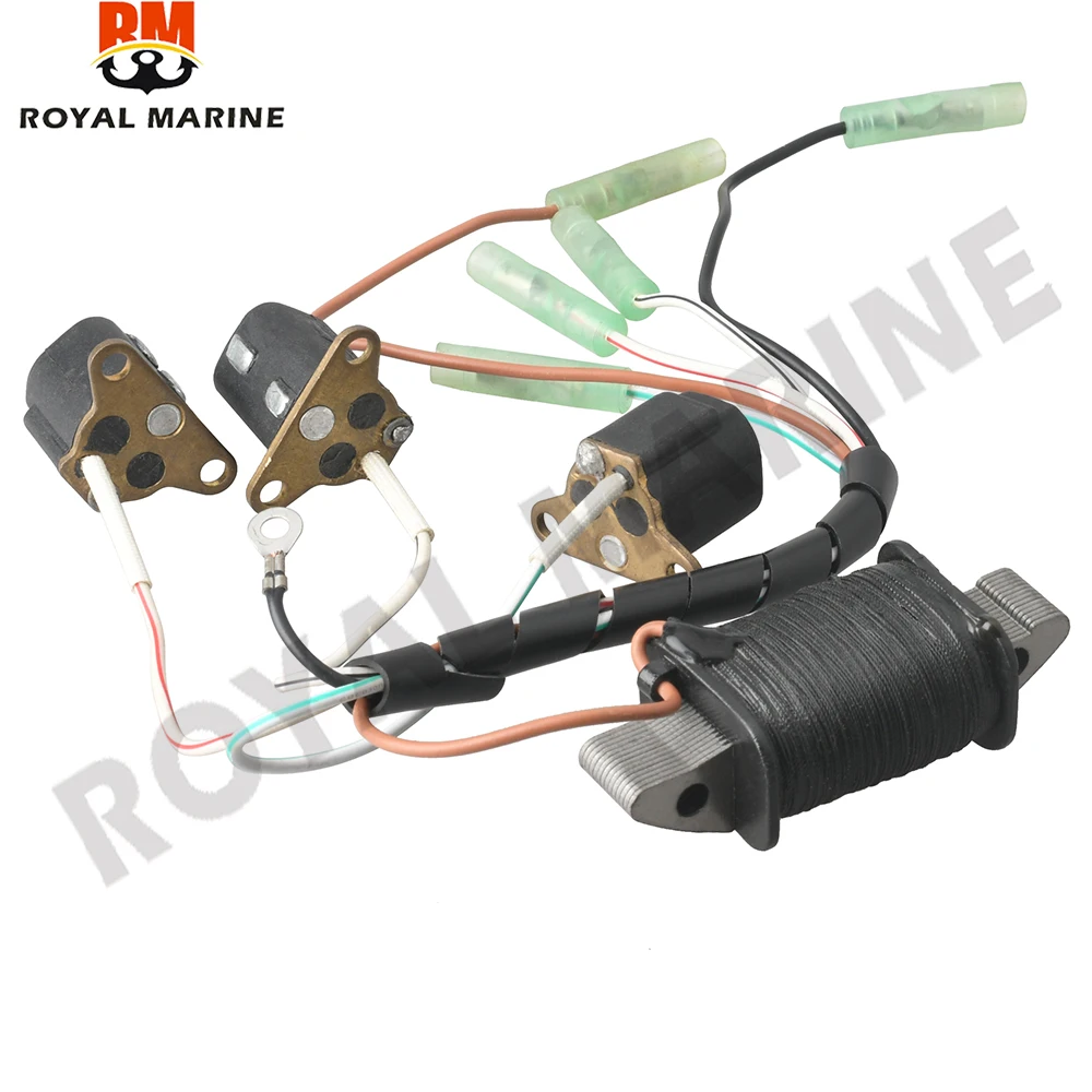 6H3-85510-00 Outboard Stator Assy For Yamaha Pursun Outboard Engine 60HP E60MLHY 6H3-85510 6H3-85510-A1 Boat Motor Generator
