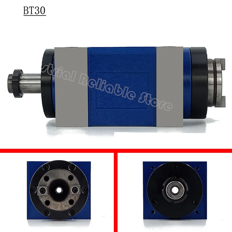 ER32 ER25 MT3 BT30 Power Head Spindle 3000~7000rpm Power Unit Machine Tool Spindle Head for boring milling drilling tapping