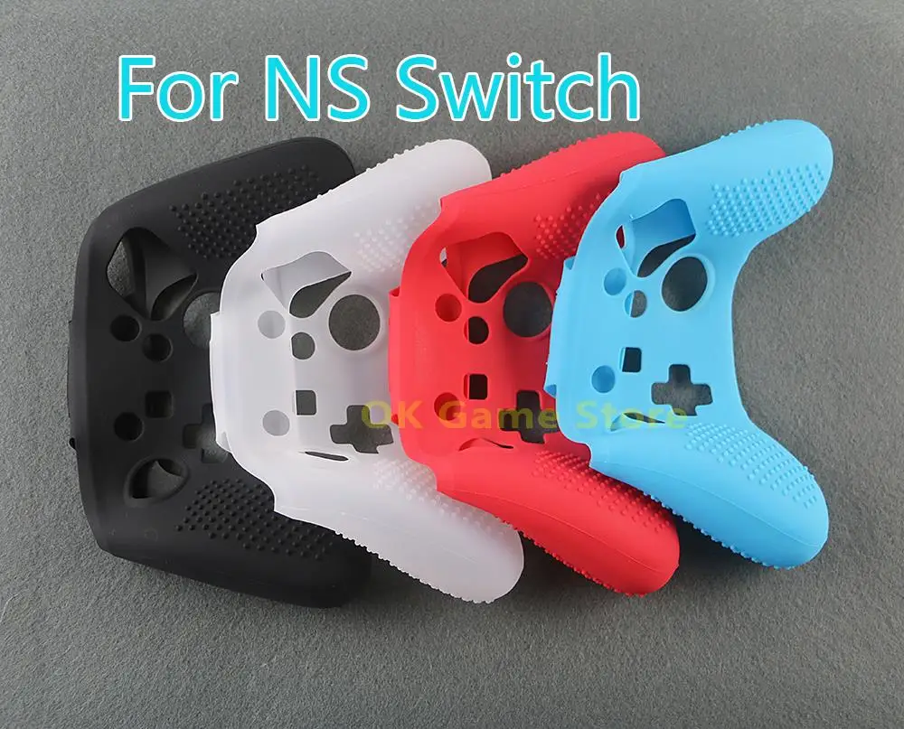 

20pcs Anti-slip Silicone Rubber Protective Skin Cover Case For Nintend Switch Pro NS Gamepad Controller Protection Case