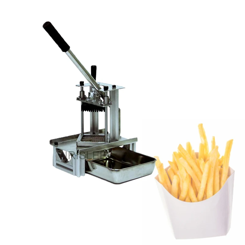 

HOT Stainless Steel French Home Kitchen Fry Fries Potato Chips Strip Cutting Cutter Machine Maker Potatoes Tools