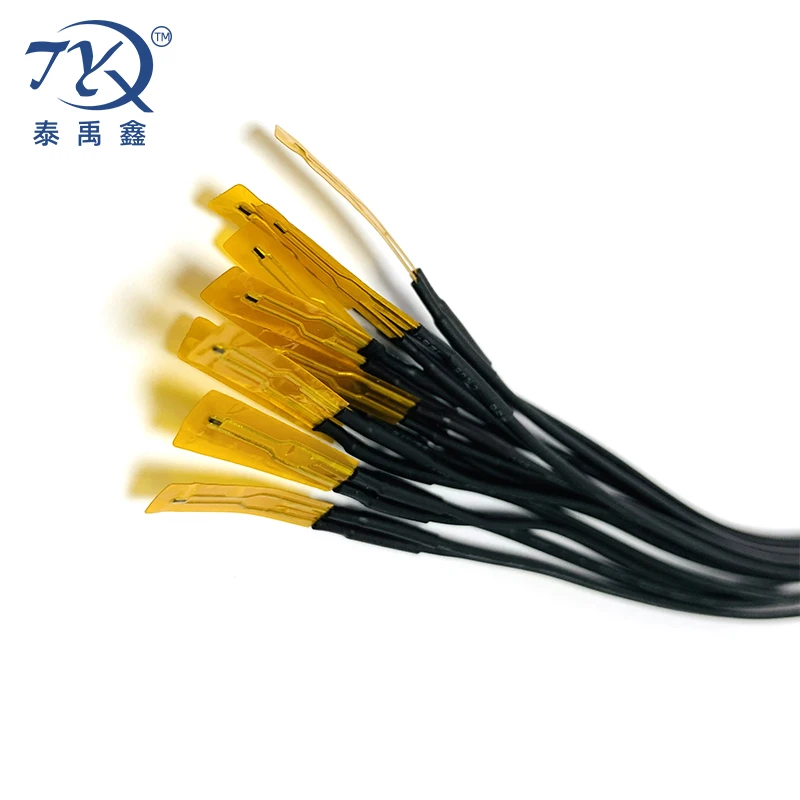 3PC Thin Film Thermistor 10K 100K Ohm Ntc 100k1%3950 NTC Sensor 0.3M Thermistor PVC Cable For 3D Print
