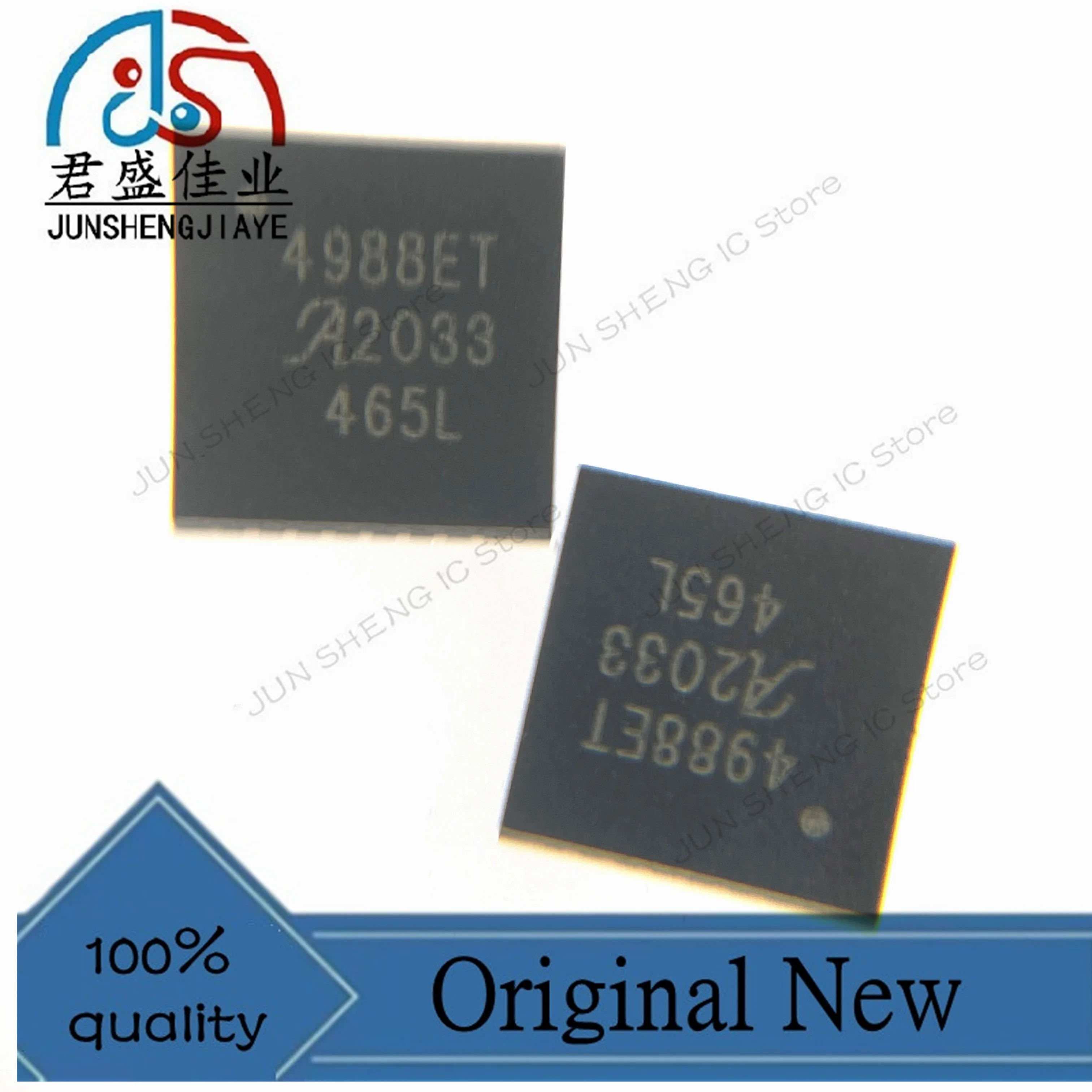 JUN SHENG IC Store/10pcs/lot 100% new original Reservoir IC A4988SETTR-T 4988ET Microchemical drive 3D / IC patch QFN28