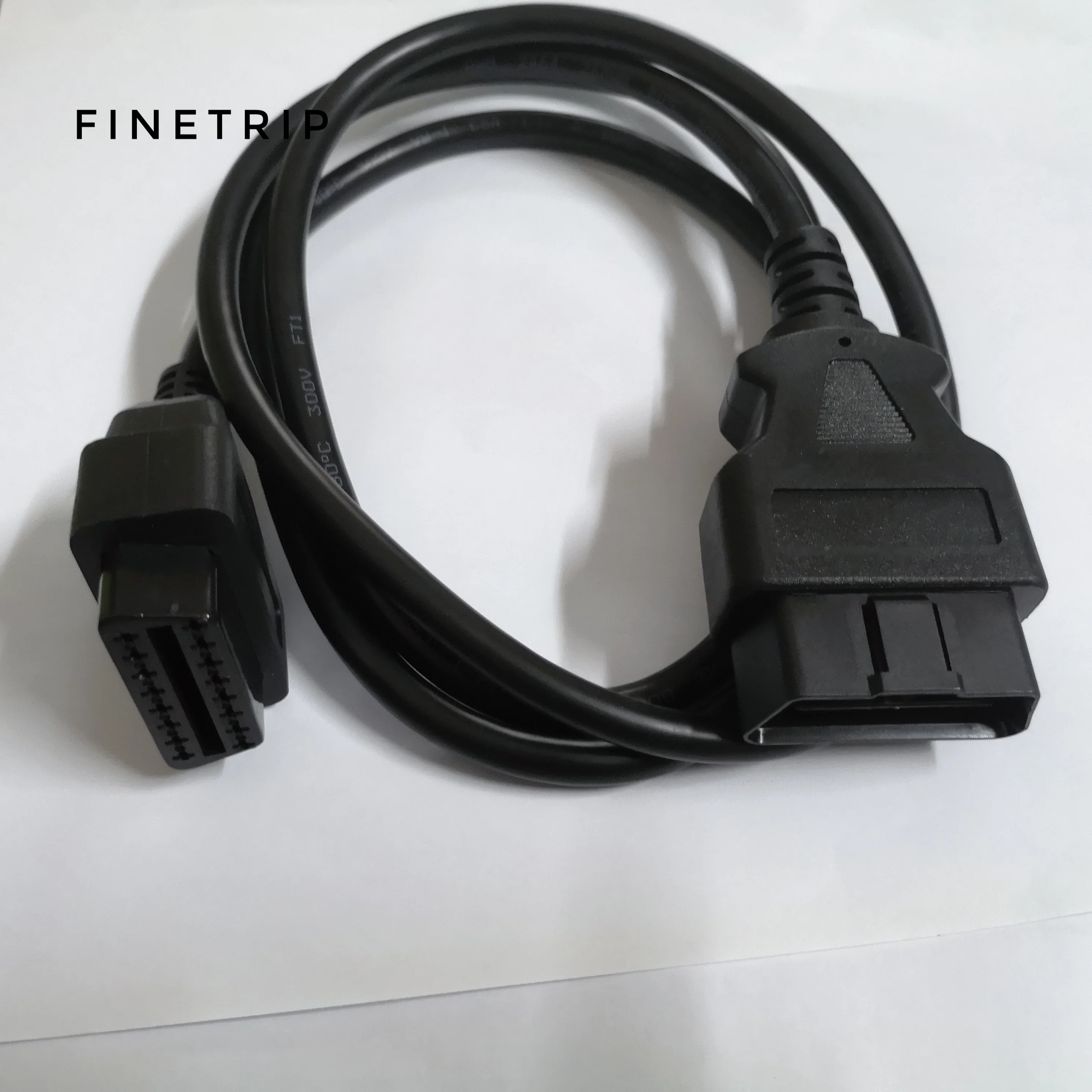 CMPAM FINETRIP Full assess Male To Female 16Pin OBD2 Extension Cable 1.5m ELM327 ODBII 16 Pin Connector Interface