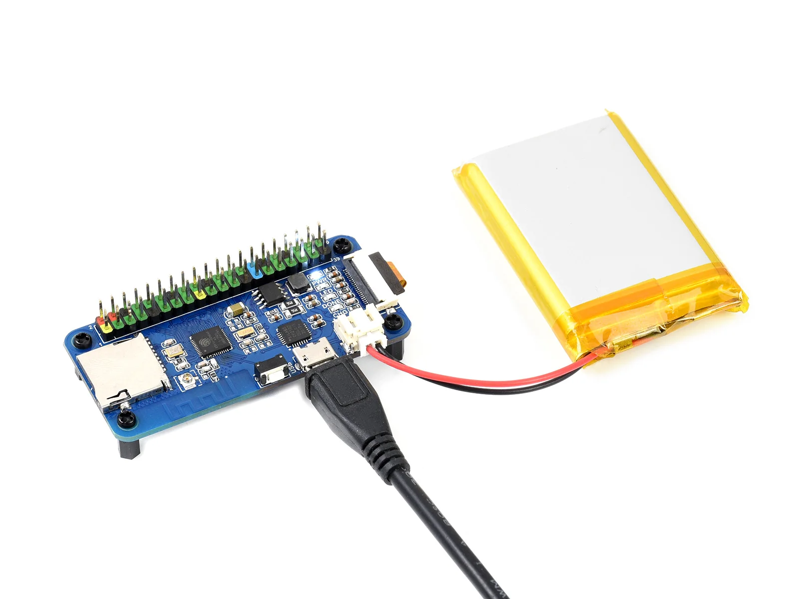 Imagem -06 - One-kit Mini Placa de Desenvolvimento com Wi-fi Bluetooth Câmera Compatível com Tipos de Chapéus Raspberry pi Esp32